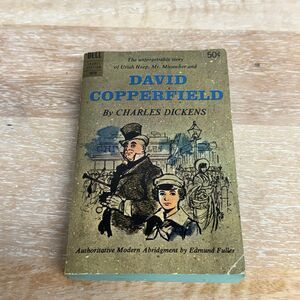 David Copperfield Dell Paperback Third Printing 1961 Abridgment Edmund Fuller